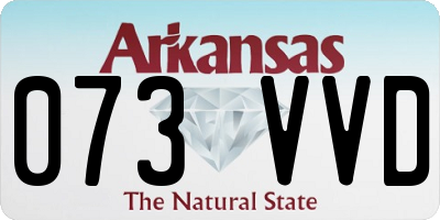 AR license plate 073VVD