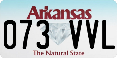 AR license plate 073VVL