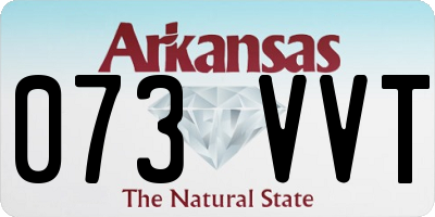 AR license plate 073VVT