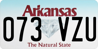 AR license plate 073VZU