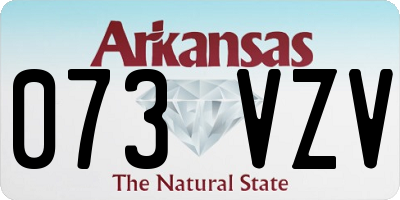 AR license plate 073VZV