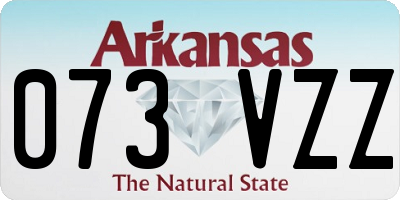AR license plate 073VZZ