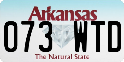 AR license plate 073WTD