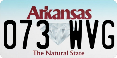AR license plate 073WVG