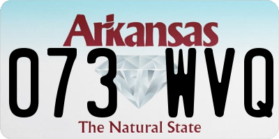 AR license plate 073WVQ
