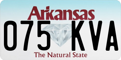 AR license plate 075KVA
