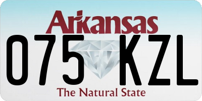 AR license plate 075KZL