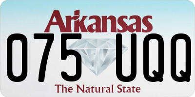 AR license plate 075UQQ