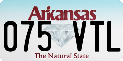 AR license plate 075VTL