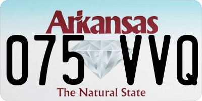 AR license plate 075VVQ