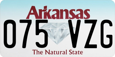AR license plate 075VZG