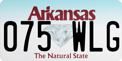 AR license plate 075WLG