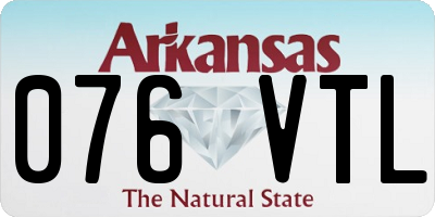 AR license plate 076VTL