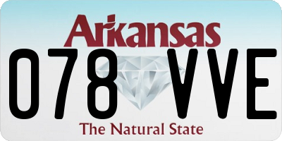 AR license plate 078VVE