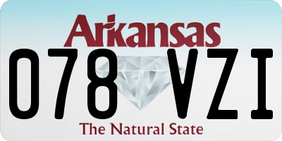 AR license plate 078VZI