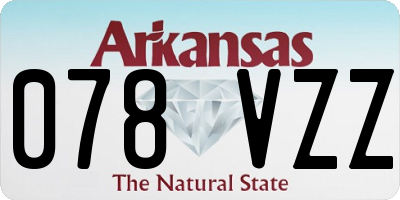 AR license plate 078VZZ