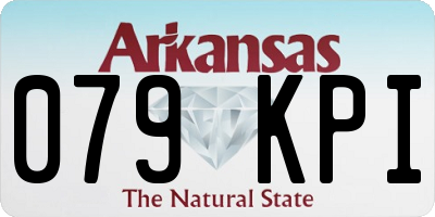 AR license plate 079KPI