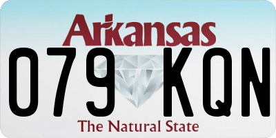AR license plate 079KQN