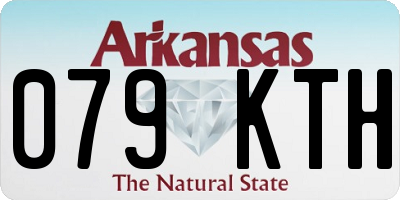 AR license plate 079KTH