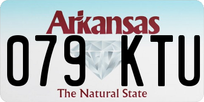 AR license plate 079KTU