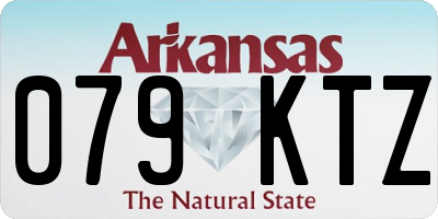 AR license plate 079KTZ