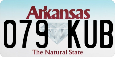 AR license plate 079KUB