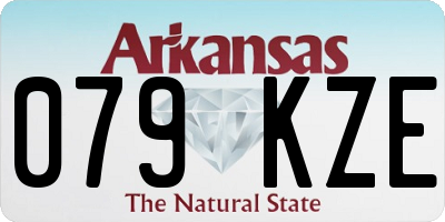 AR license plate 079KZE