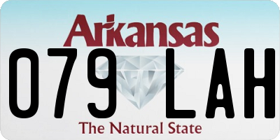 AR license plate 079LAH