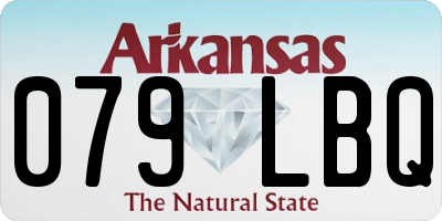 AR license plate 079LBQ