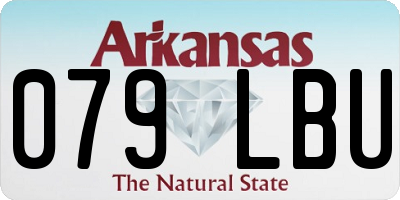 AR license plate 079LBU