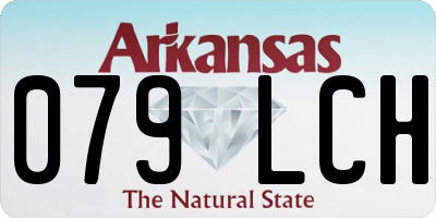 AR license plate 079LCH
