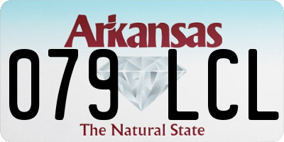 AR license plate 079LCL