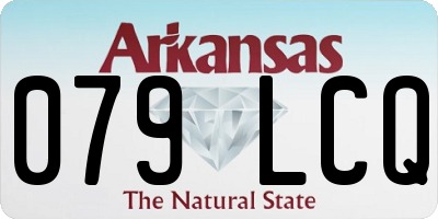 AR license plate 079LCQ