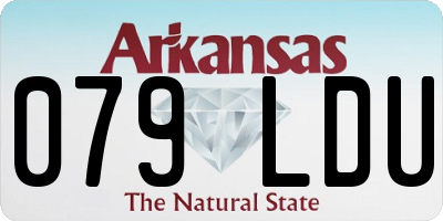 AR license plate 079LDU