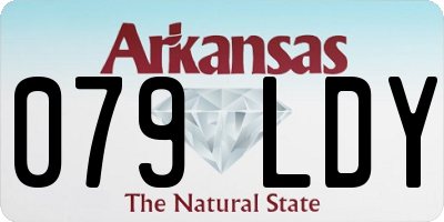 AR license plate 079LDY