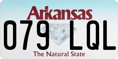 AR license plate 079LQL
