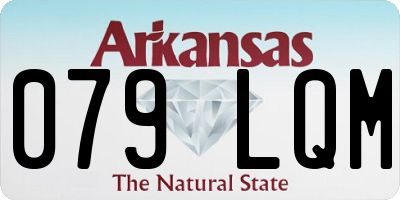 AR license plate 079LQM