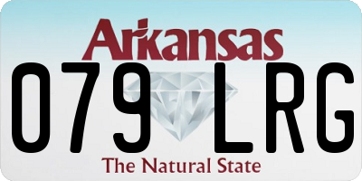 AR license plate 079LRG