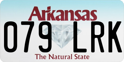 AR license plate 079LRK