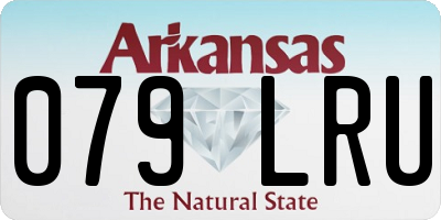 AR license plate 079LRU