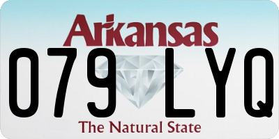 AR license plate 079LYQ