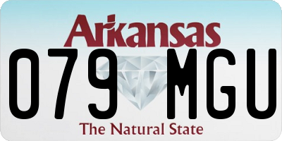 AR license plate 079MGU