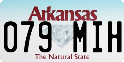AR license plate 079MIH