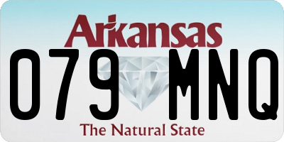 AR license plate 079MNQ