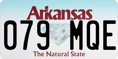 AR license plate 079MQE