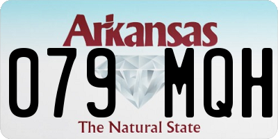 AR license plate 079MQH