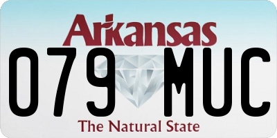 AR license plate 079MUC