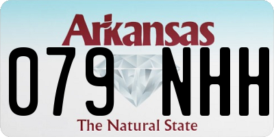 AR license plate 079NHH