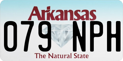 AR license plate 079NPH