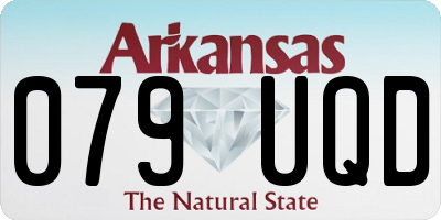 AR license plate 079UQD
